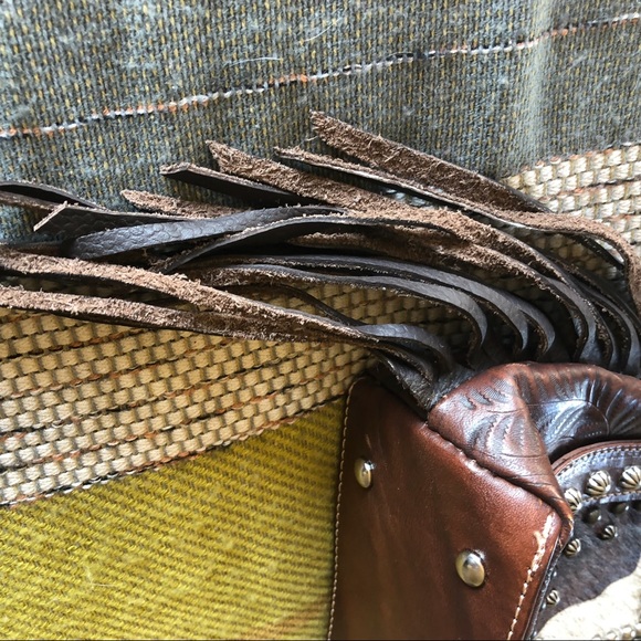 American West Leather Cowhide Purse - Picture 2 of 9